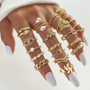 Fashionable Rings Set -1001